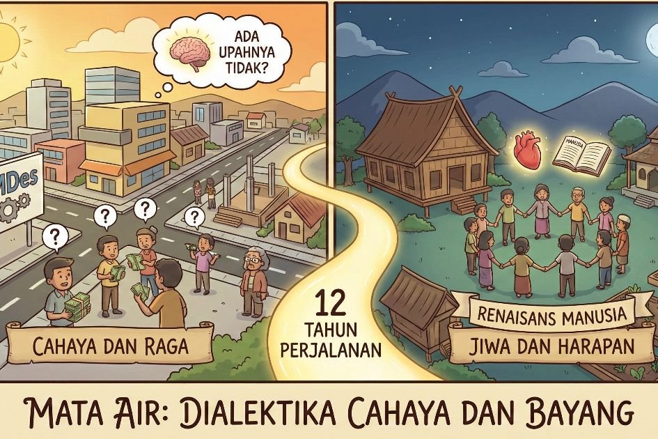 Mata Air di Persimpangan Takdir: Dialektika Cahaya dan Bayang-Bayang Dua Belas Tahun